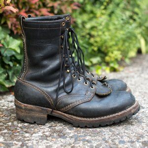 Vintage 1990's Wesco Jobmaster Boots | Leather | Made in USA | Size 12 D